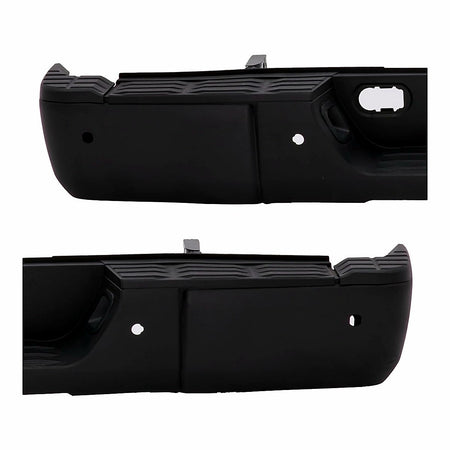 2014-2015 Toyota Tundra Bumper Rear With Sensor Hole Resin_TO1103122-3