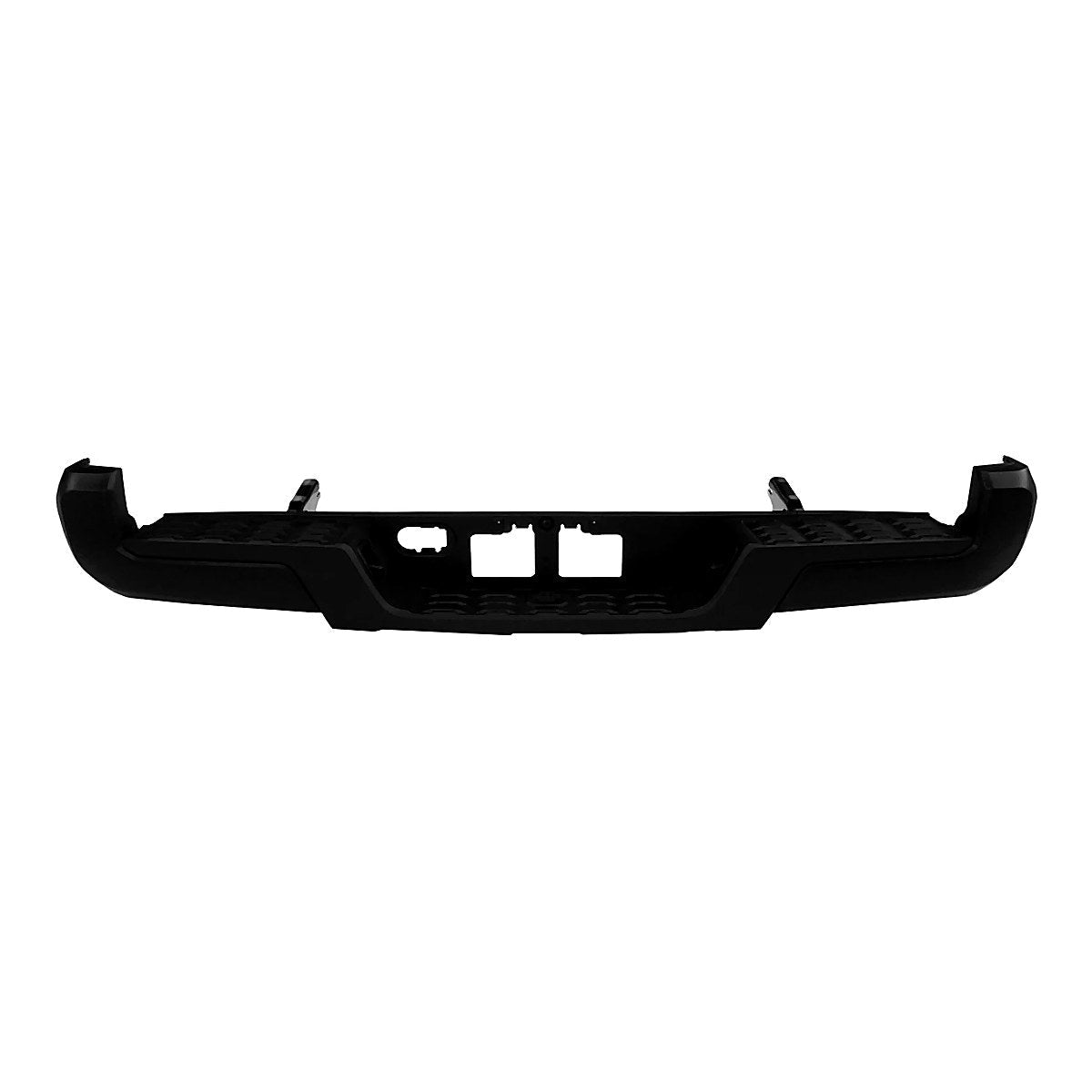2016-2023 Toyota Tacoma Bumper Rear Assy Without Towing Hook/Sensor Hole Black – TO1103125