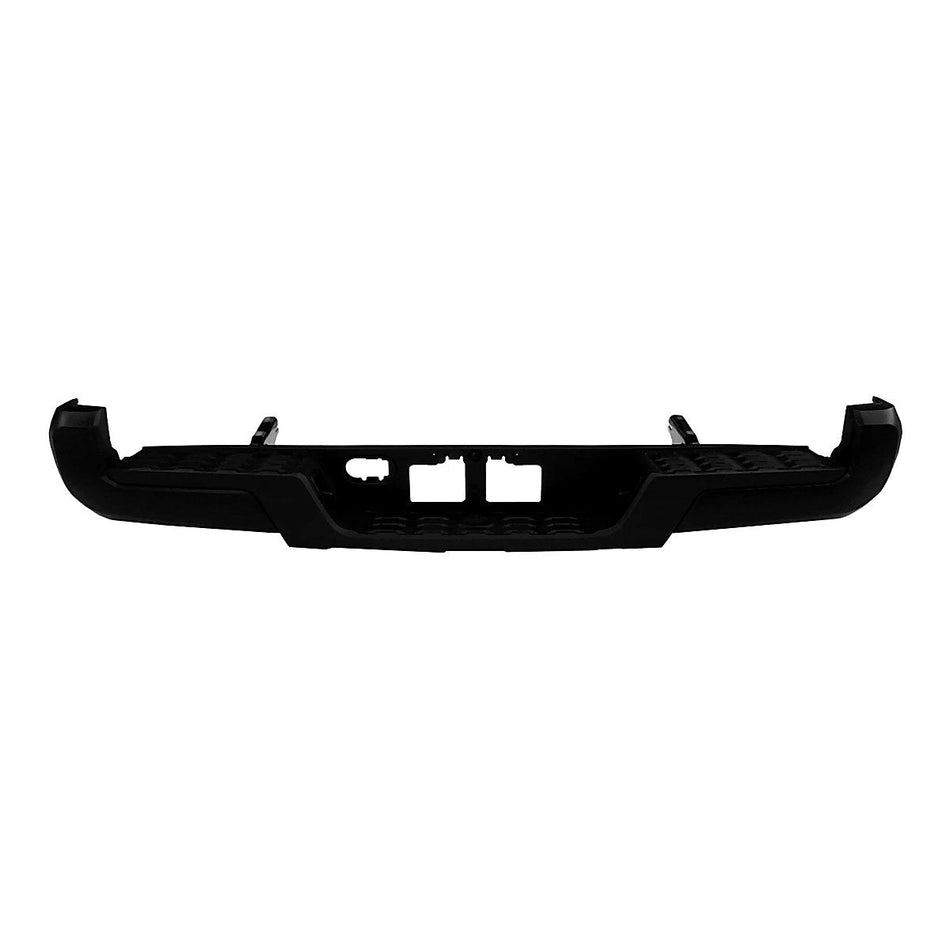 2016-2023 Toyota Tacoma Bumper Rear Assy Without Towing Hook/Sensor Hole Black – TO1103125