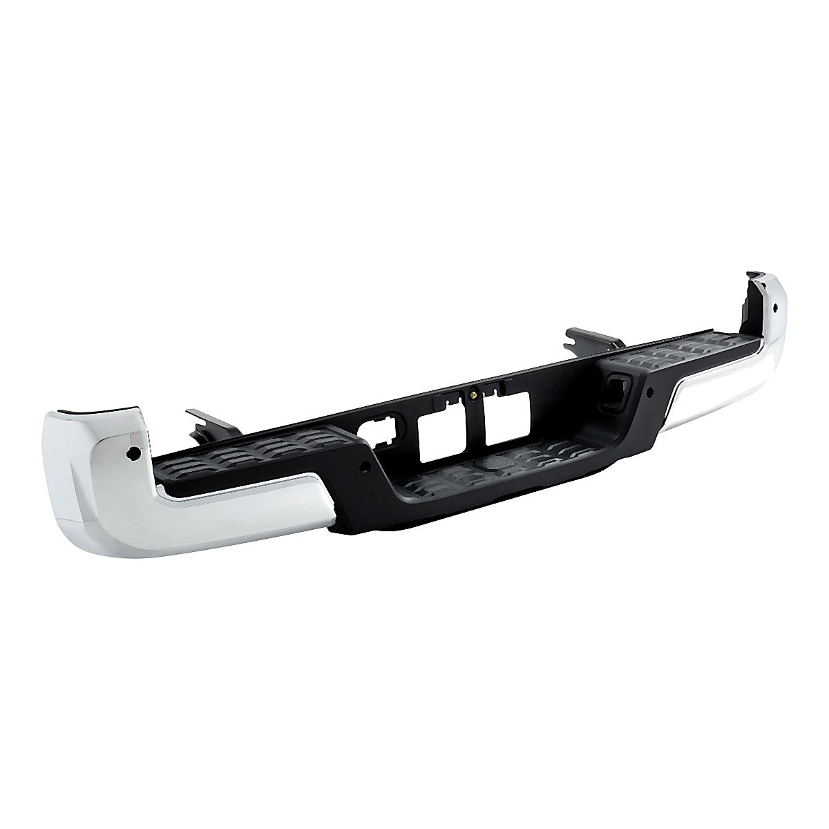 2016-2023 Toyota Tacoma Bumper Rear Assy Without Towing Hook With Sensor Hole Chrome – TO1103127-2