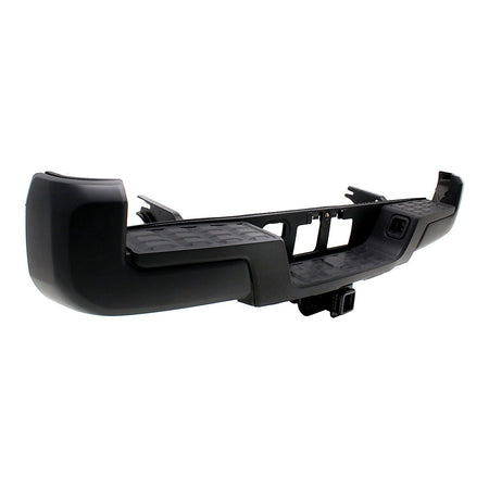 2016-2023 Toyota Tacoma Bumper Rear Assy With Towing Hook Without Sensor Hole Black_TO1103128-2