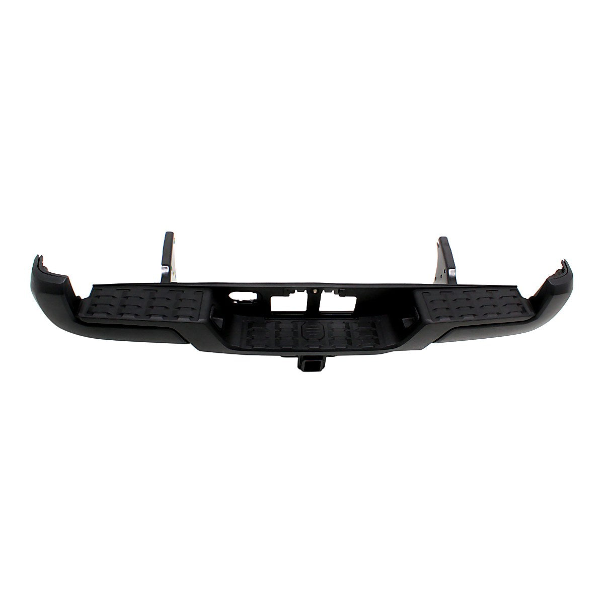 2016-2023 Toyota Tacoma Bumper Rear Assy With Towing Hook Without Sensor Hole Black_TO1103128-3