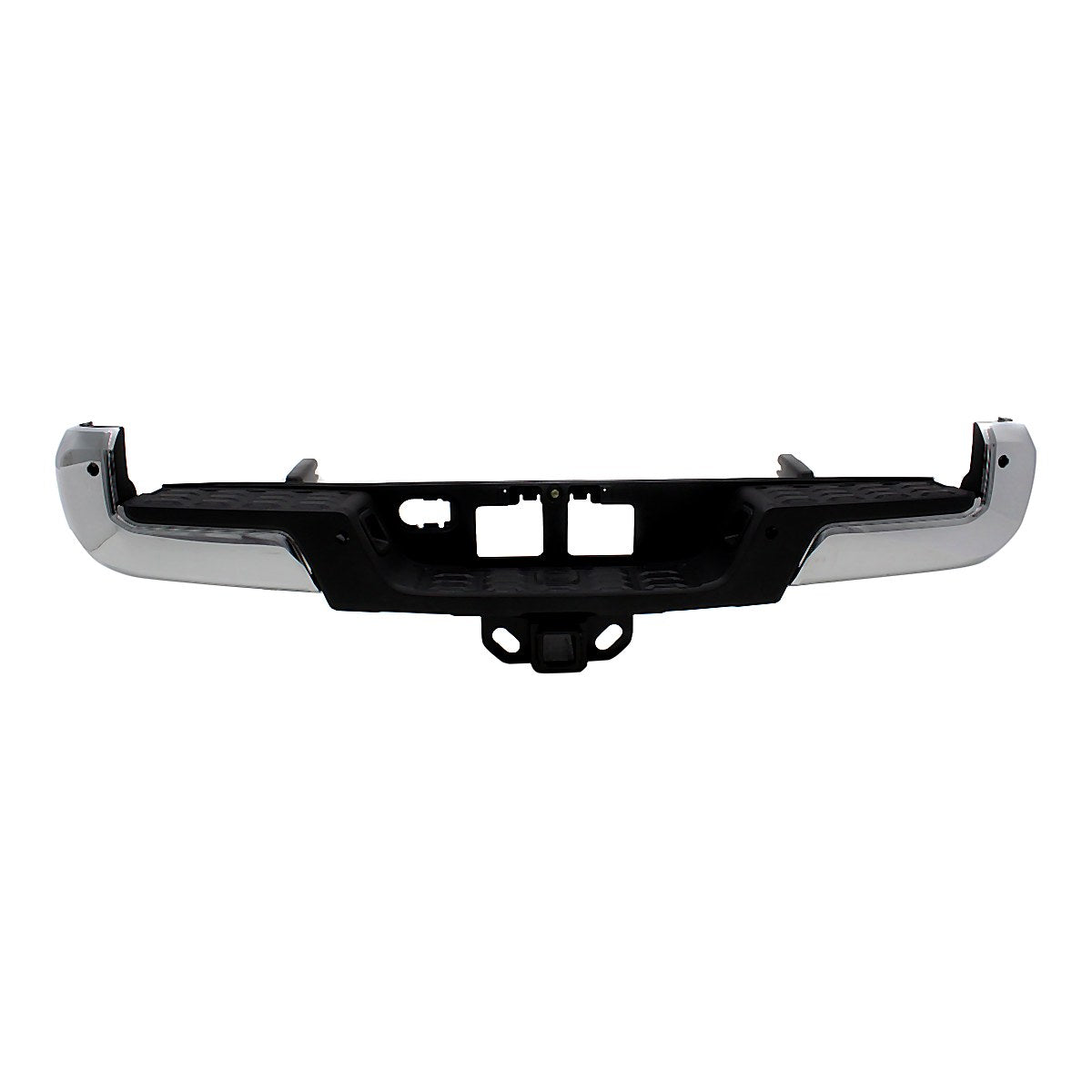 2016-2023 Toyota Tacoma Bumper Rear Assy With Towing Hook/Sensor Hole Chrome_TO1103130