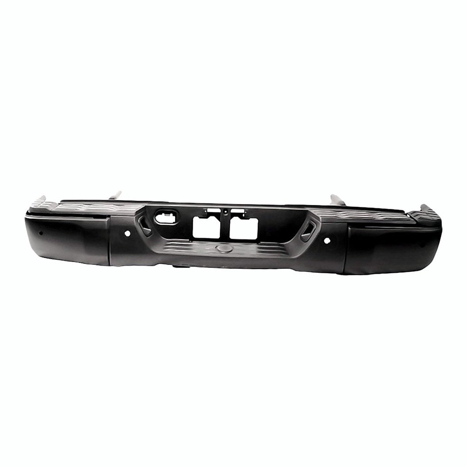 2016-2017 Toyota Tundra Bumper Rear Matte Dark Gray Without Towing Hitch With Parking Assist_TO1103132