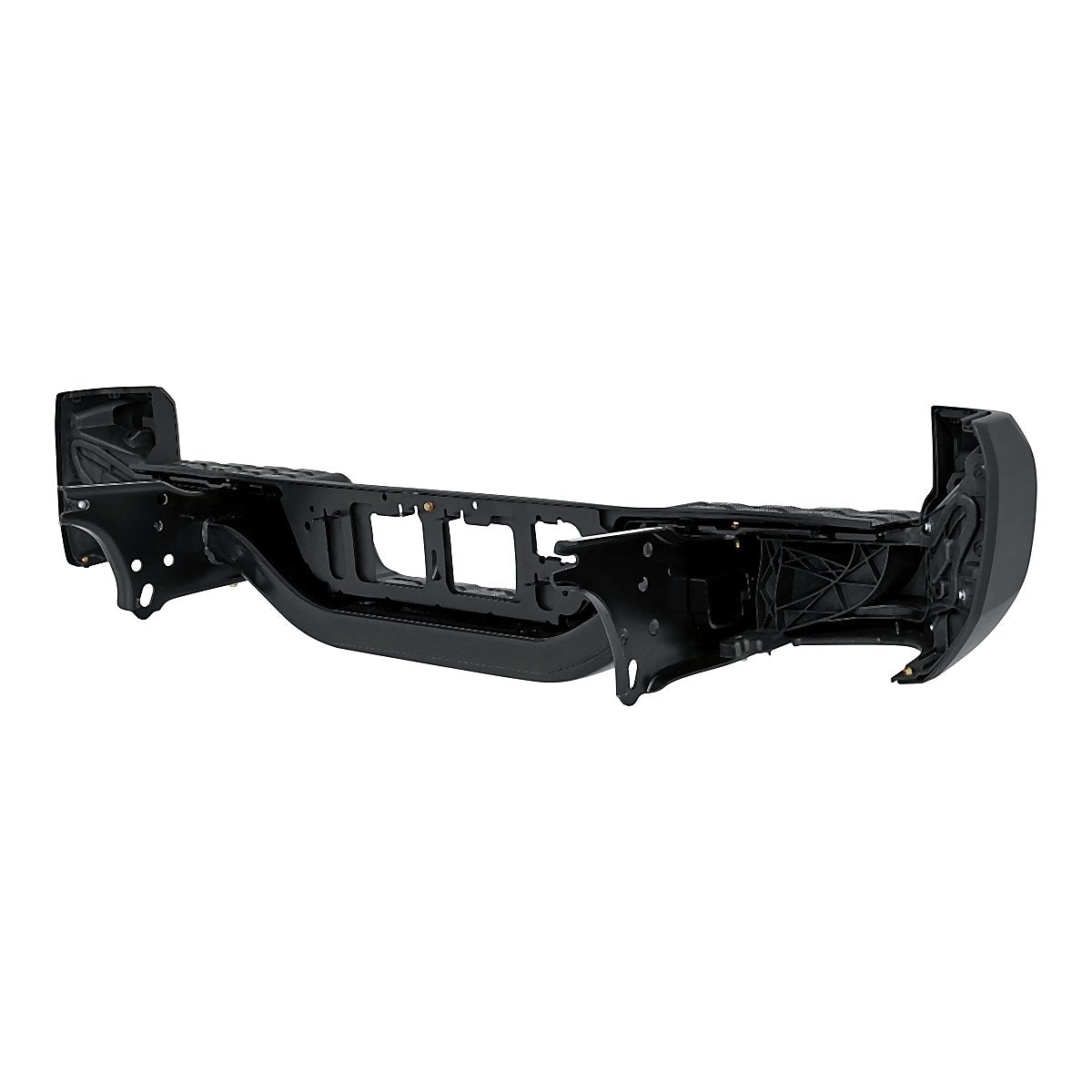 2016-2023 Toyota Tacoma Bumper Rear Assy Without Towing Hook With Sensor Hole Black – TO1103133-3