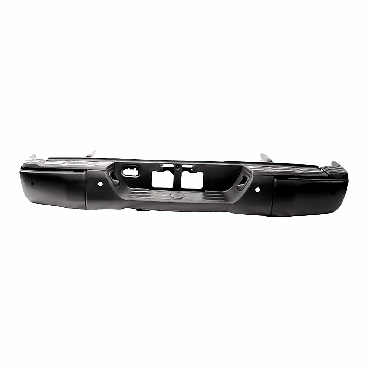 2016-2023 Toyota Tacoma Bumper Rear Assy With Towing Hook/Sensor Hole Black_TO1103134