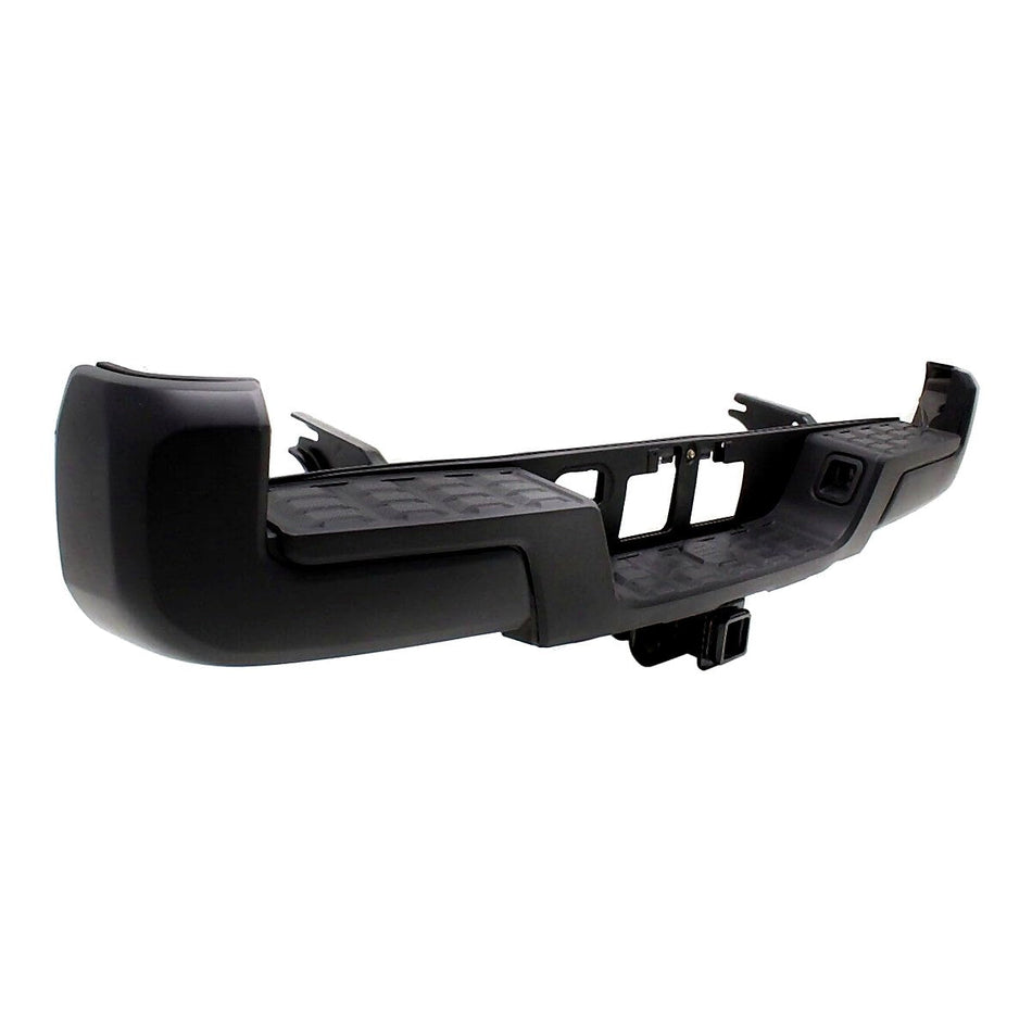 2016-2023 Toyota Tacoma Bumper Rear Assy With Towing Hook/Sensor Hole Black_TO1103134-2