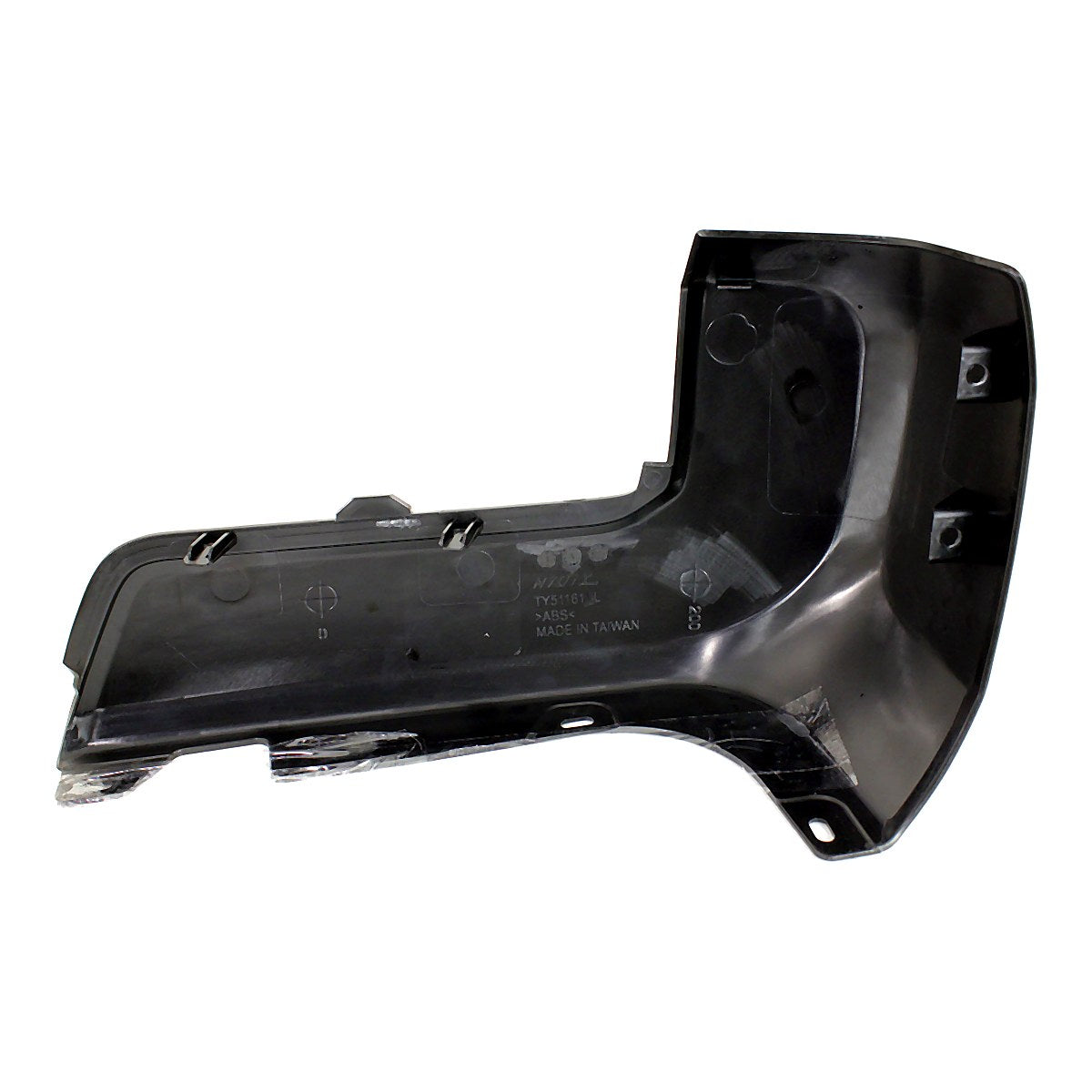 2016-2023 Toyota Tacoma Bumper End Rear Driver Side Without Parking Assist Matte Dark Gray_TO1104133-5
