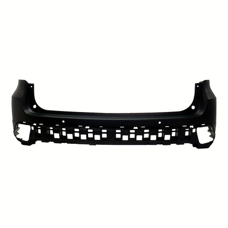 2017-2019 Toyota Highlander Bumper Rear Upper Primed With Sensor Use With Chrome Reflector Light Trim_TO1114104