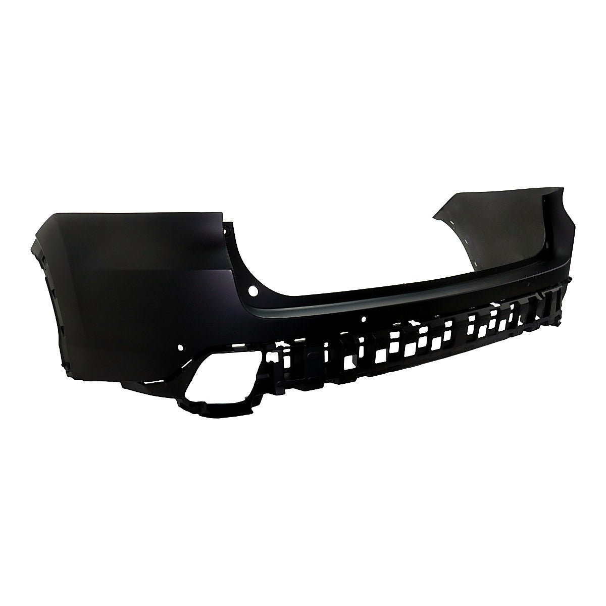 2017-2019 Toyota Highlander Bumper Rear Upper Primed With Sensor Use With Chrome Reflector Light Trim_TO1114104-2