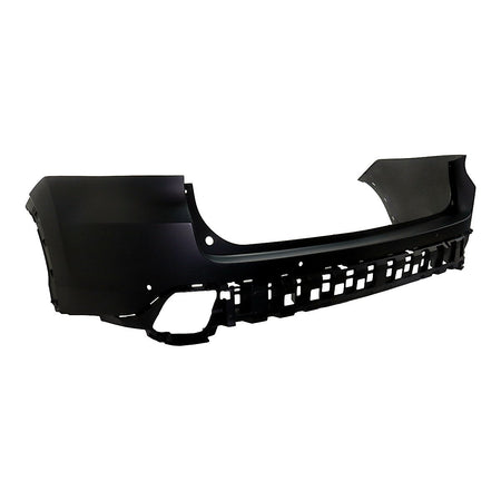 2017-2019 Toyota Highlander Bumper Rear Upper Primed With Sensor Use With Chrome Reflector Light Trim_TO1114104-2