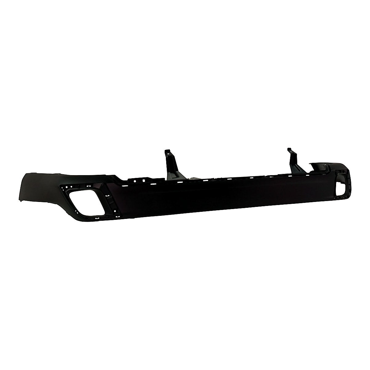 2017-2019 Toyota Highlander Bumper Rear Lower Textured Use With Chrome Trim Around Lamps_TO1115109-2