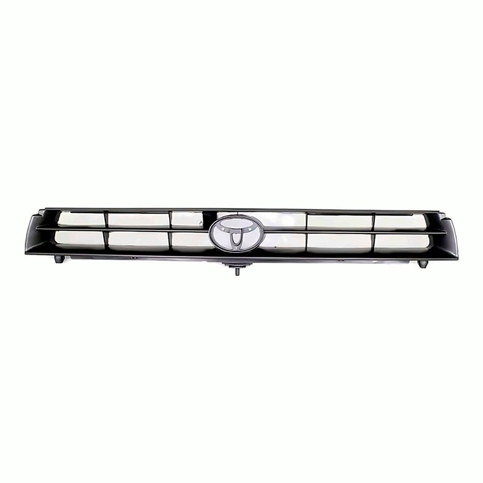 1992-1994 Toyota Camry Grille Silver Black – Front View (TO1200124)