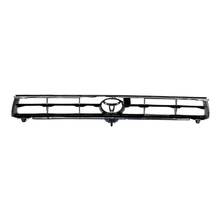 1992-1994 Toyota Camry Grille Silver Black – Back View (TO1200124)