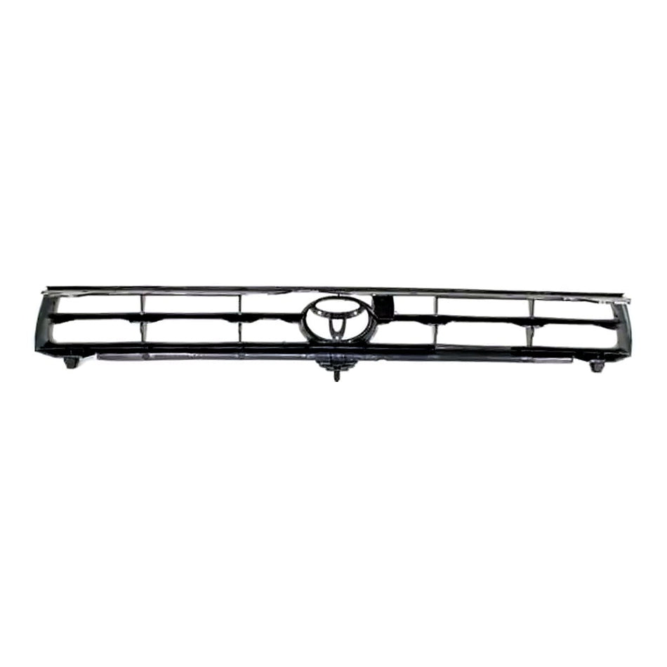1992-1994 Toyota Camry Grille Silver Black – Back View (TO1200124)