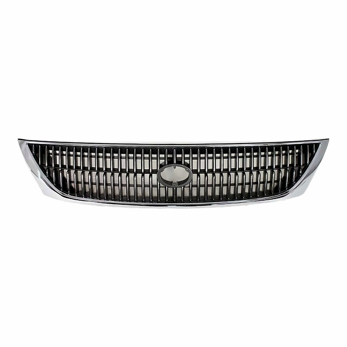 2000-2002 Toyota Avalon Grille Chrome/Silver/Black – Front View (TO1200236)