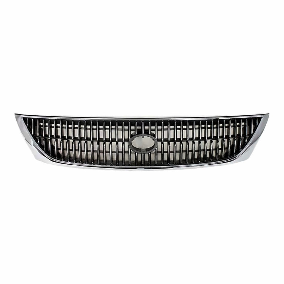 2000-2002 Toyota Avalon Grille Chrome/Silver/Black – Front View (TO1200236)
