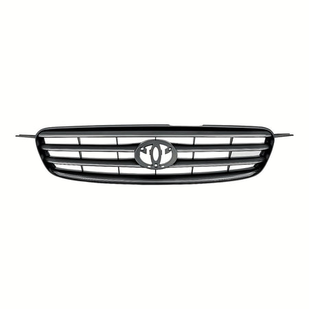 2003-2004 Toyota Corolla_Sedan Grille Chrome/Black – Front View (TO1200244)