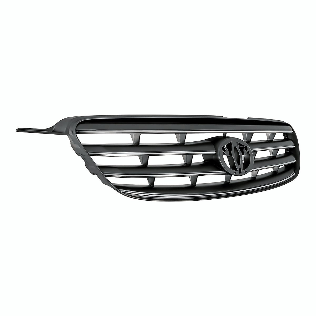 2003-2004 Toyota Corolla_Sedan Grille Chrome/Black – Side View (TO1200244)