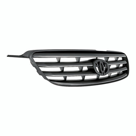 2003-2004 Toyota Corolla_Sedan Grille Chrome/Black – Side View (TO1200244)
