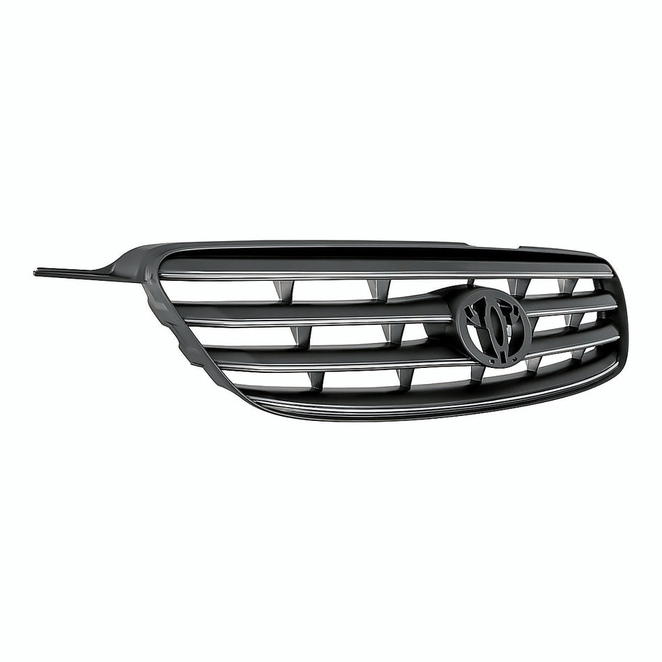2003-2004 Toyota Corolla_Sedan Grille Chrome/Black – Side View (TO1200244)