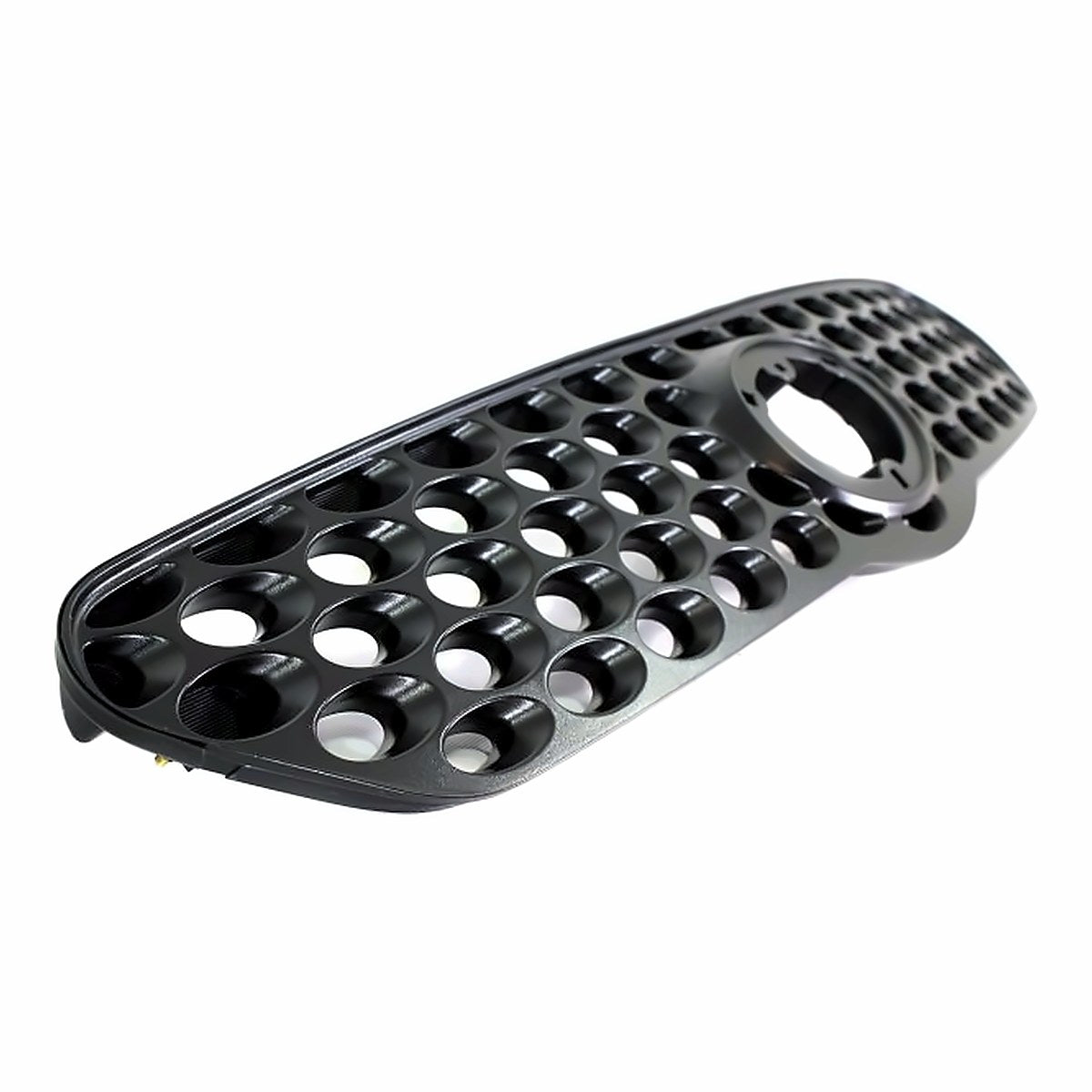 2003-2008 Toyota Matrix Grille Matte-Black Without Bracket – Side View (TO1200258)