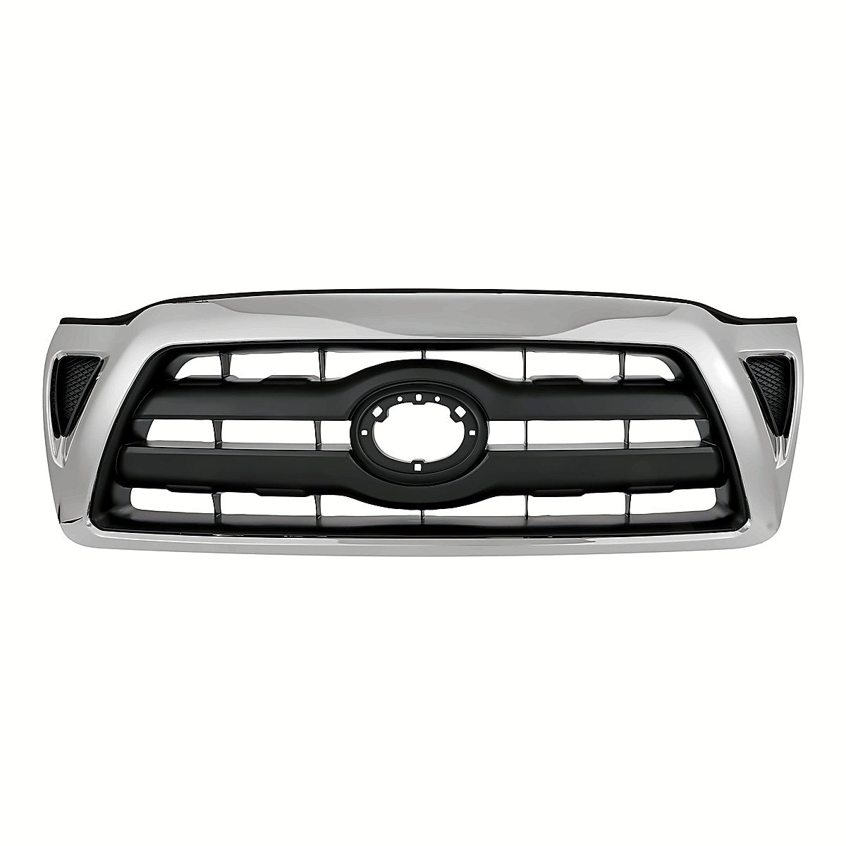 2005-2008 Toyota Tacoma Grille Chrome/Black – Front View (TO1200268)
