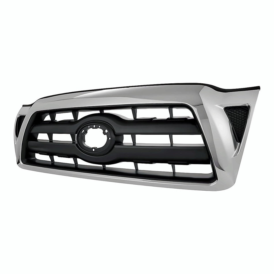 2005-2008 Toyota Tacoma Grille Chrome/Black – Side View (TO1200268)