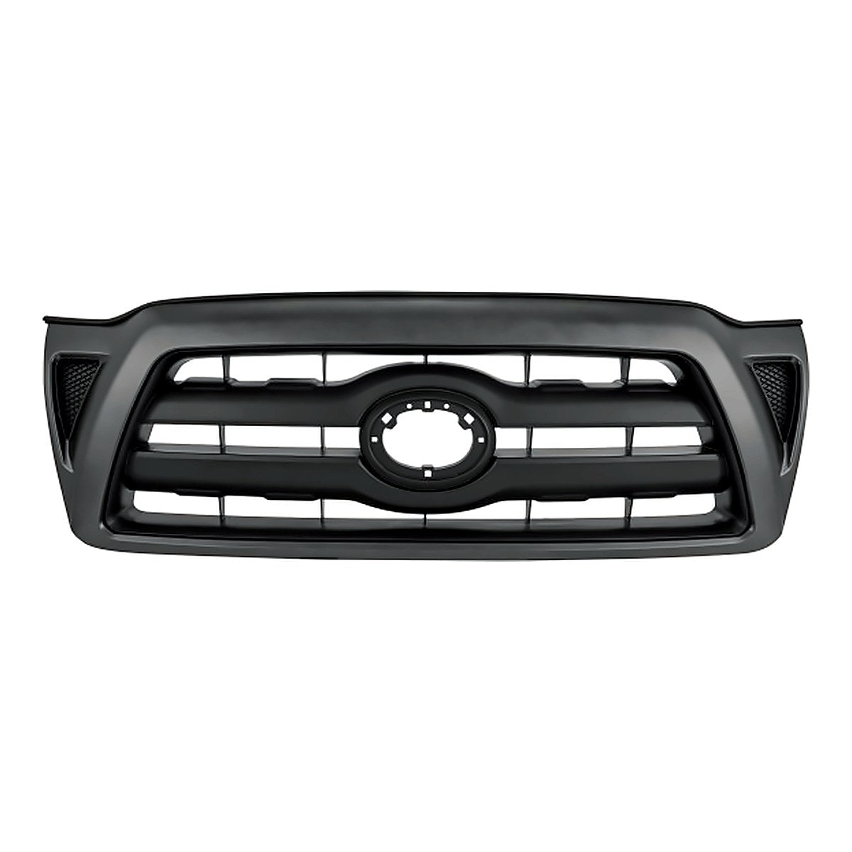 2005-2011 Toyota Tacoma Grille Black With Grey Frontame – Front View (TO1200269)