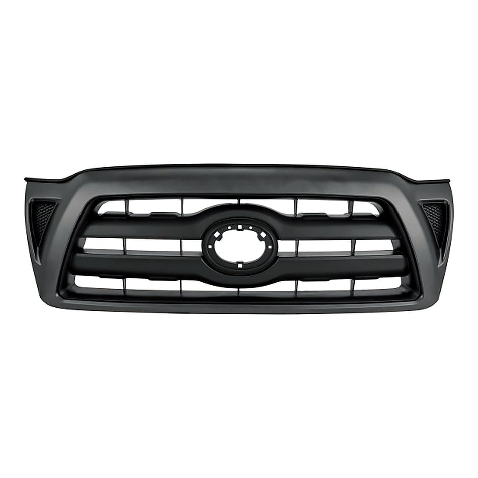 2005-2011 Toyota Tacoma Grille Black With Grey Frontame – Front View (TO1200269)