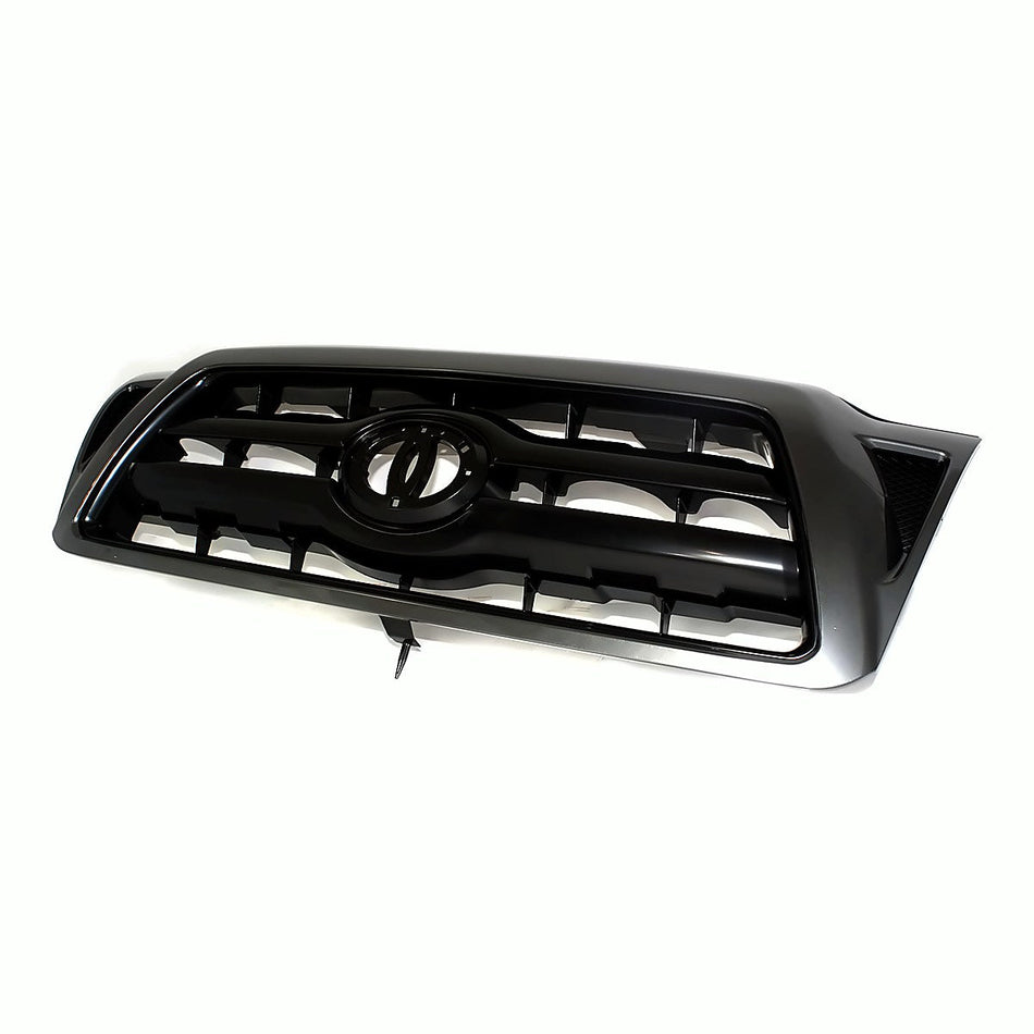 2005-2011 Toyota Tacoma Grille Black With Grey Frontame – Side View (TO1200269)