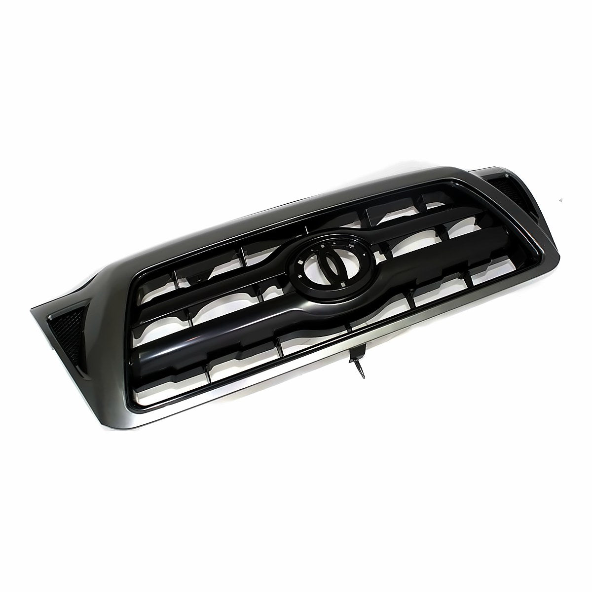 2005-2011 Toyota Tacoma Grille Black With Grey Frontame – Side View (TO1200269)