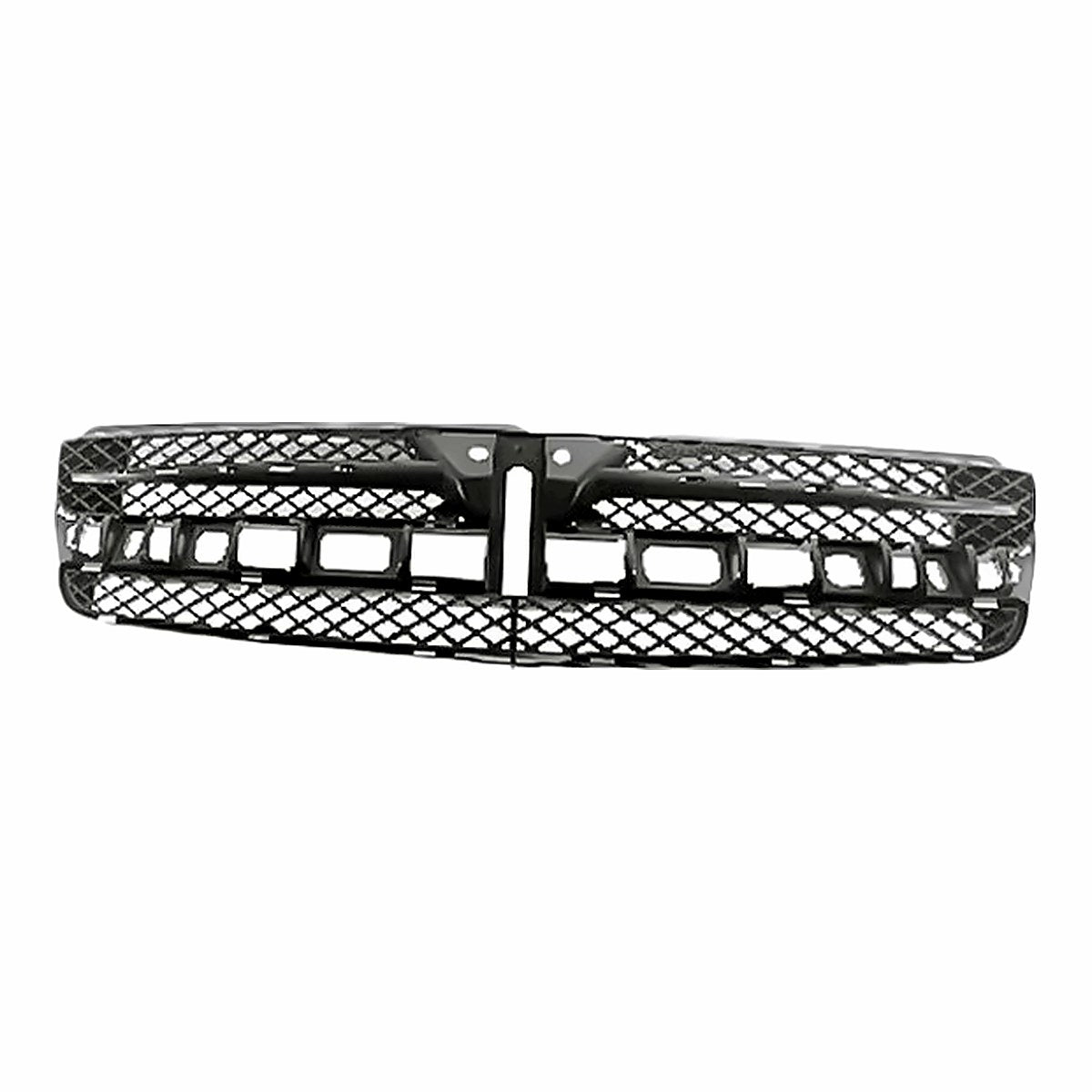 2004-2005 Toyota Sienna Grille Chrome/Black – Front View (TO1200277)