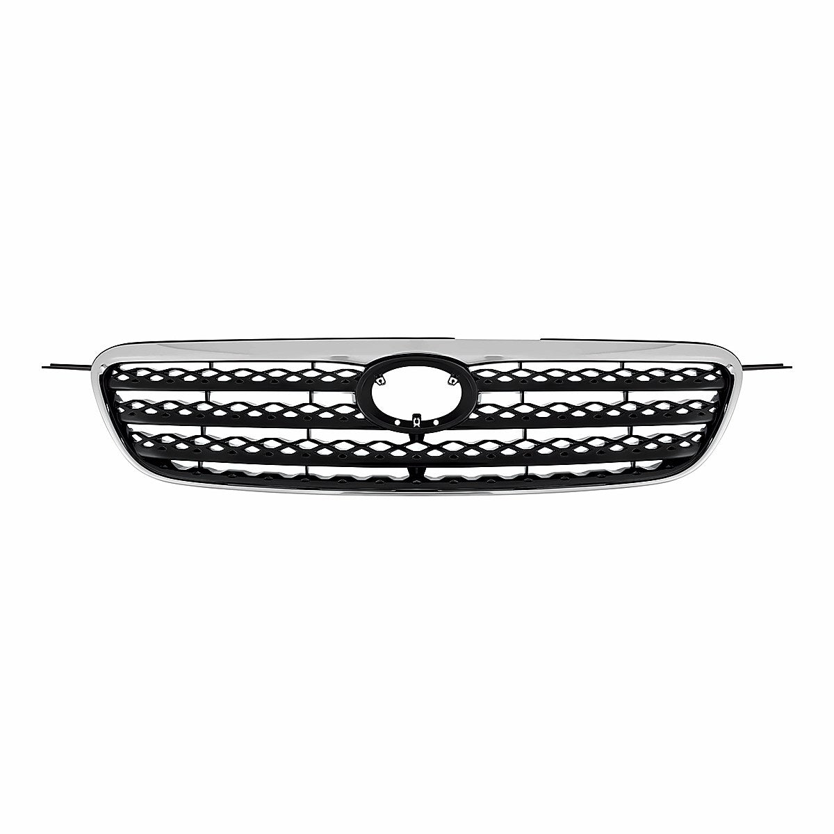 2005-2008 Toyota Corolla_Sedan Grille Chrome/Black Ce/Le/S – Front View (TO1200278)