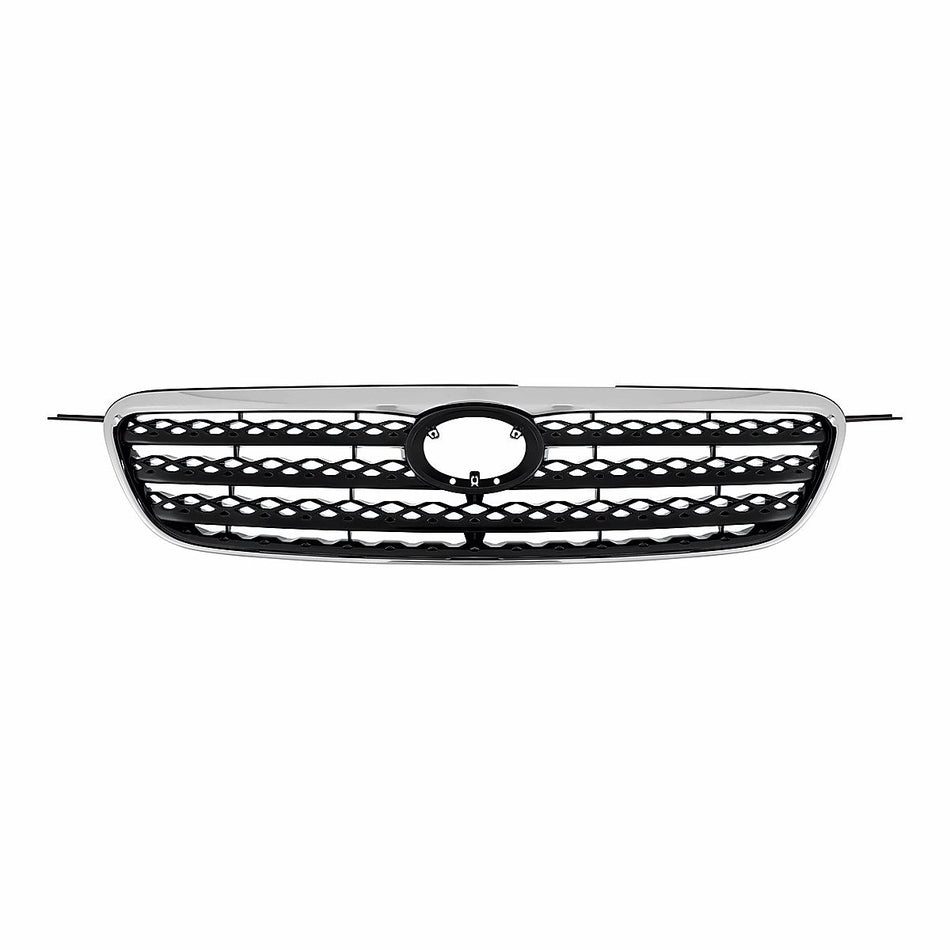 2005-2008 Toyota Corolla_Sedan Grille Chrome/Black Ce/Le/S – Front View (TO1200278)