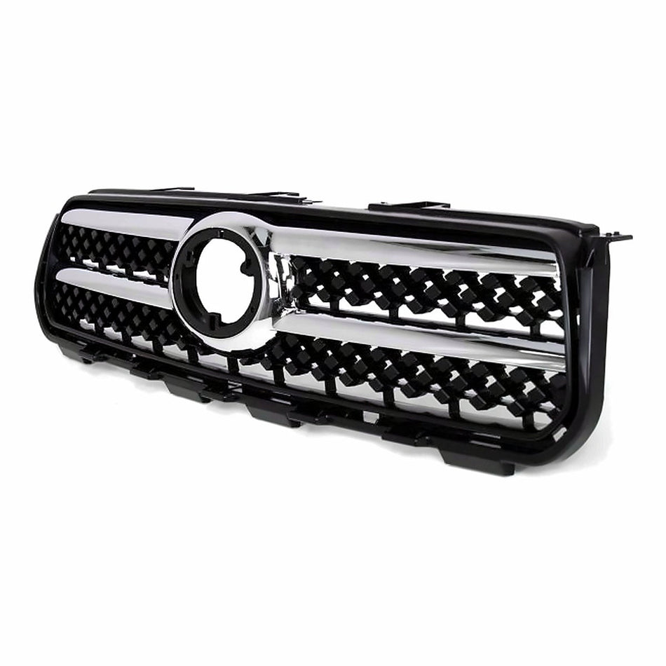 2006-2008 Toyota Rav4 Grille Chrome/Black 2.4/3.5L Ltd – Side View (TO1200292)