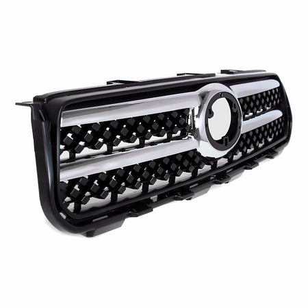 2006-2008 Toyota Rav4 Grille Chrome/Black 2.4/3.5L Ltd – Side View (TO1200292)