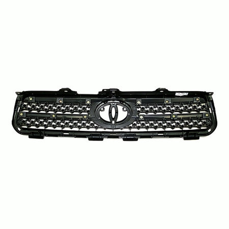 2006-2008 Toyota Rav4 Grille Black 2.4L/3.5L Base/Sport Models – Back View (TO1200293)