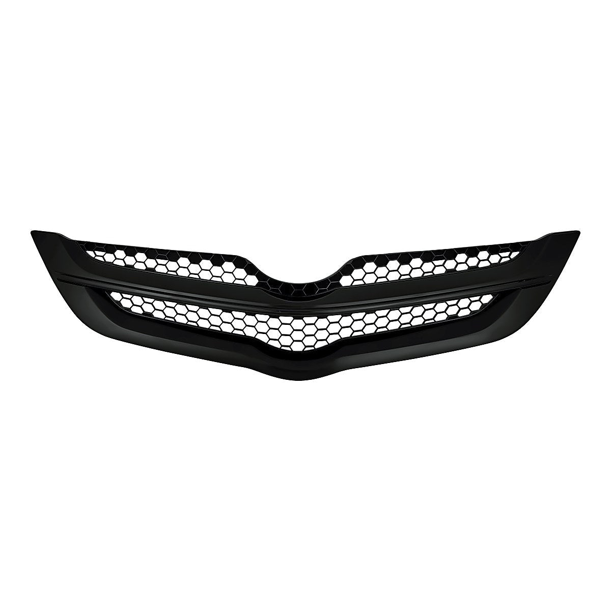 2007-2008 Toyota Yaris_Sedan Grille Matte-Black – Front View (TO1200294)