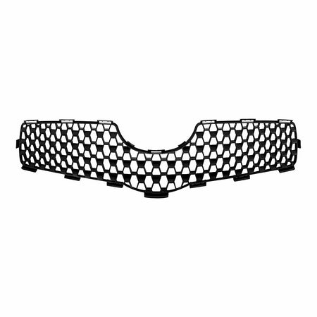 2006-2008 Toyota Yaris_Hatchback Grille Upper Black – Front View (TO1200295)