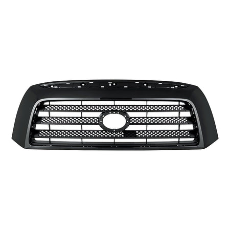 2007-2009 Toyota Tundra Grille Base Black Without Sport Pkg – Front View (TO1200300)