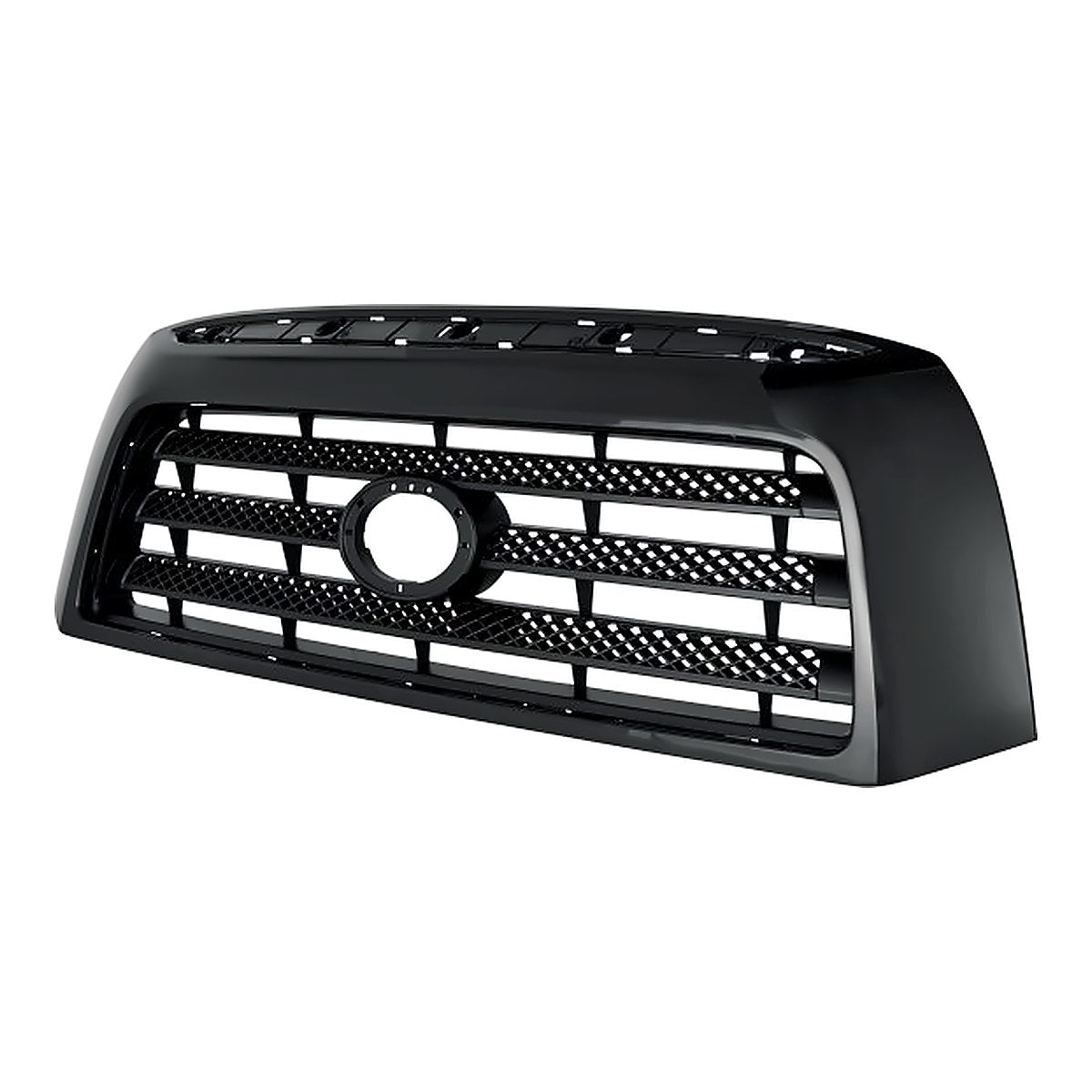 2007-2009 Toyota Tundra Grille Base Black Without Sport Pkg – Side View (TO1200300)