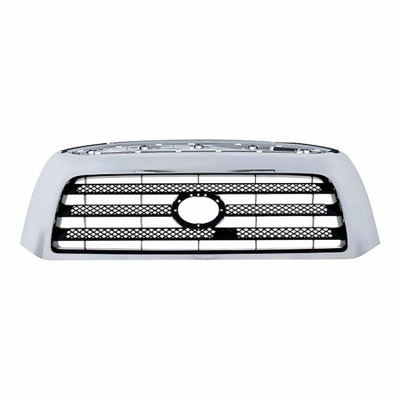 2007-2009 Toyota Tundra Grille Sr5 Model Black With Chrome Frontame – Front View (TO1200301)