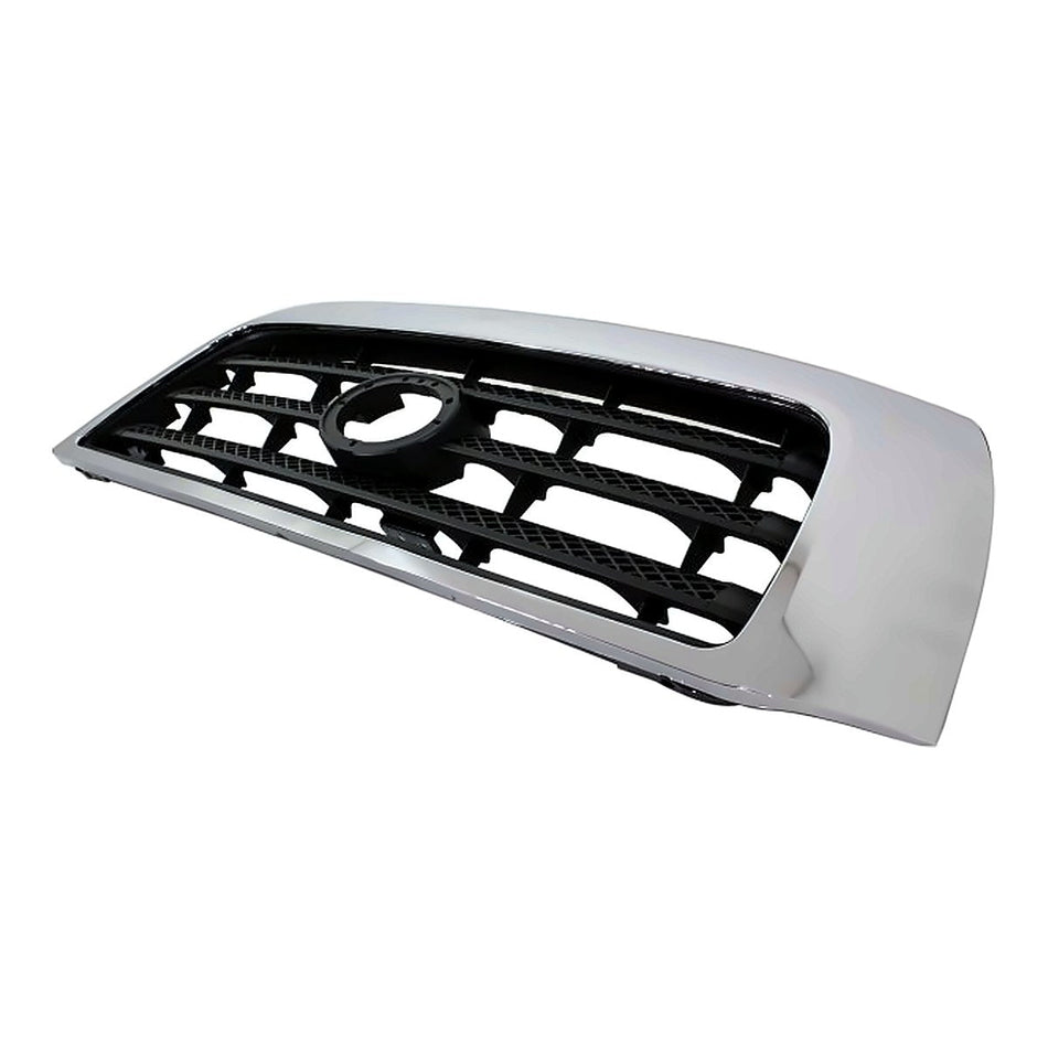 2007-2009 Toyota Tundra Grille Sr5 Model Black With Chrome Frontame – Side View (TO1200301)