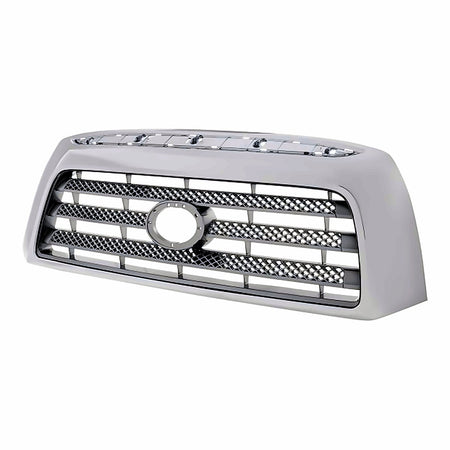 2007-2009 Toyota Tundra Grille Ltd Model Gray With Chrome Frontame – Side View (TO1200303)