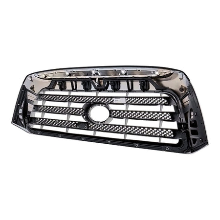 2007-2009 Toyota Tundra Grille Ltd Model Gray With Chrome Frontame – Back View (TO1200303)