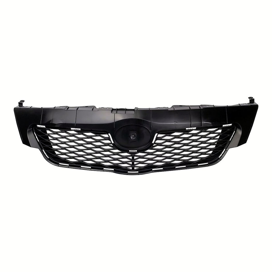 2009-2010 Toyota Corolla_Sedan Grille Matte-Black – Front View (TO1200304)