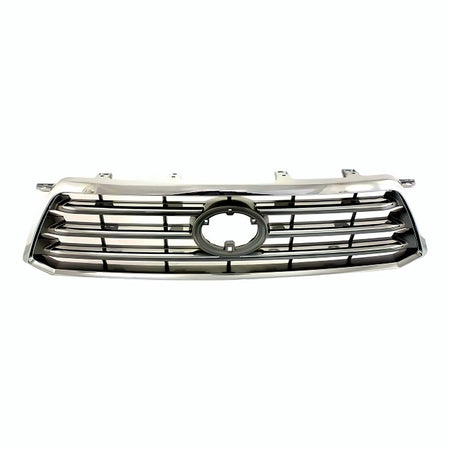2008-2010 Toyota Highlander Grille Chrome/Black – Front View (TO1200308)