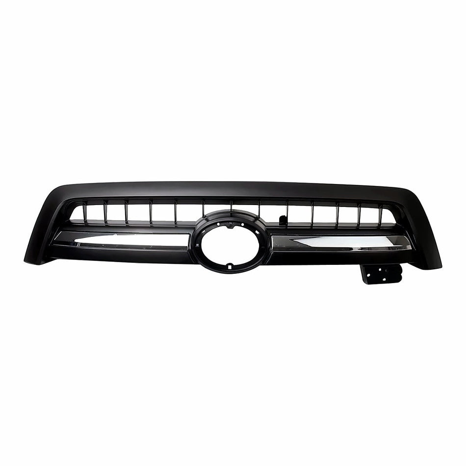 2005-2007 Toyota Sequoia Grille Matte-Black With Chrome Insert Ltd Edition Model – Side View (TO1200322)