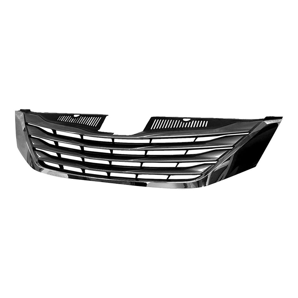 2011-2014 Toyota Sienna Grille Black With Chrome Moulding Without Cruise Control 8 Passenger – TO1200333